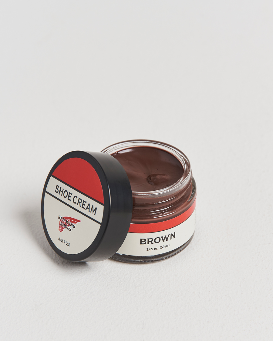 Herre | Skopleie | Red Wing Shoes | Shoe Cream Brown