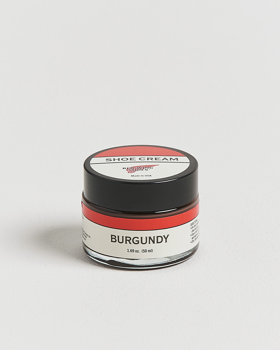 Herre | Skopleie | Red Wing Shoes | Shoe Cream Burgundy