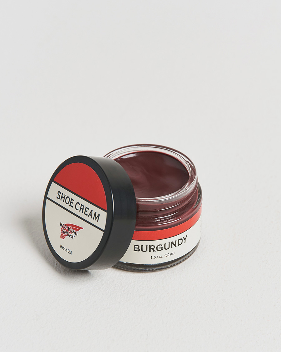Herre | Skopleie | Red Wing Shoes | Shoe Cream Burgundy