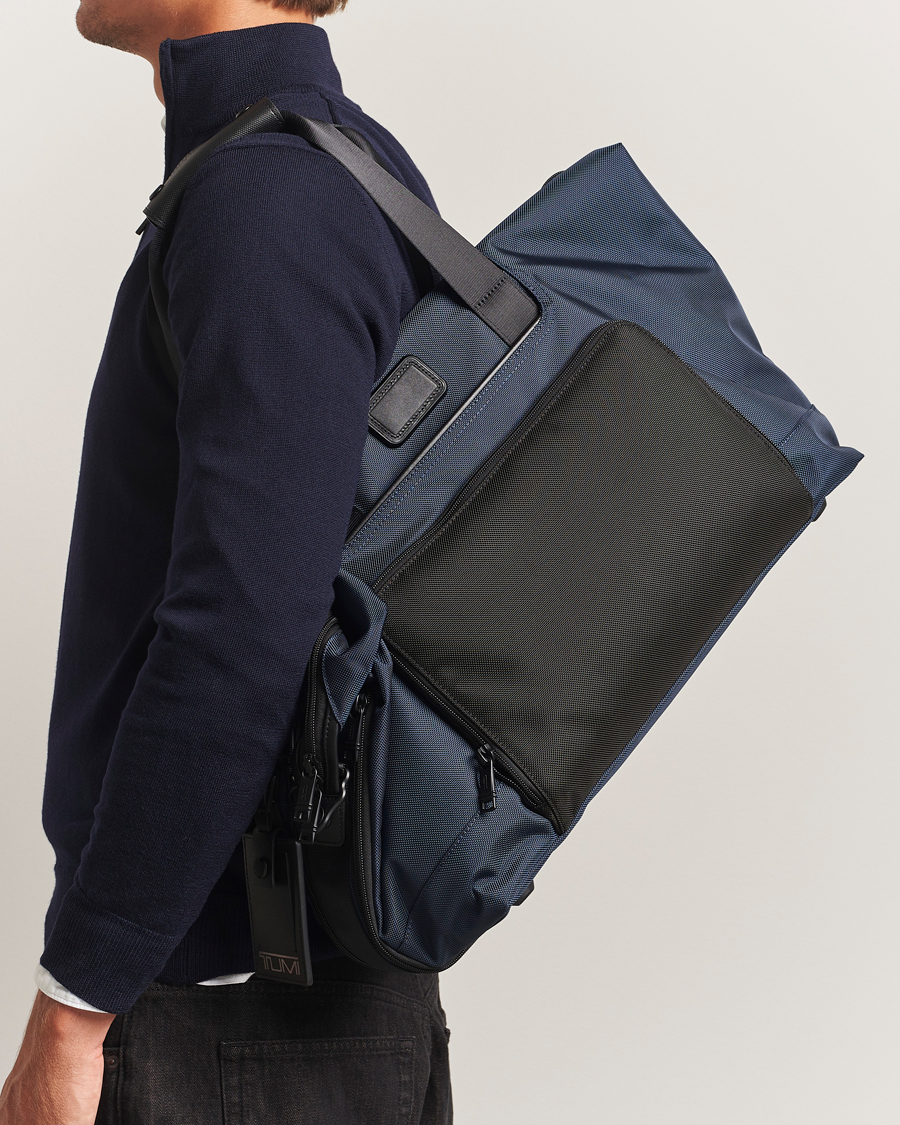 Herre | Vesker | TUMI | Alpha 3 Double Expansion Travel Satchel Navy