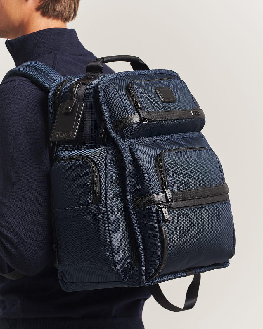 Herre | Vesker | TUMI | Alpha 3 Brief Backpack Navy