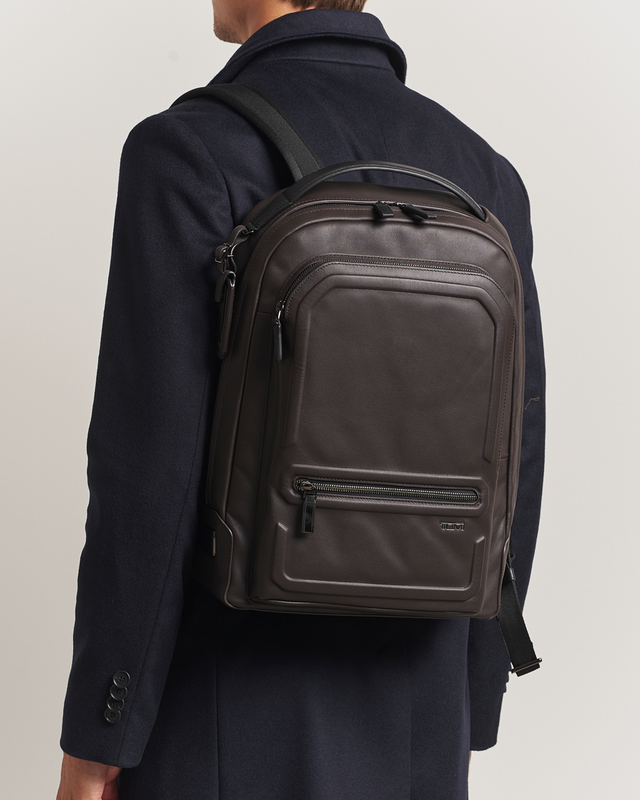Herre | Vesker | TUMI | Harrison Bradner Backpack Espresso Brown