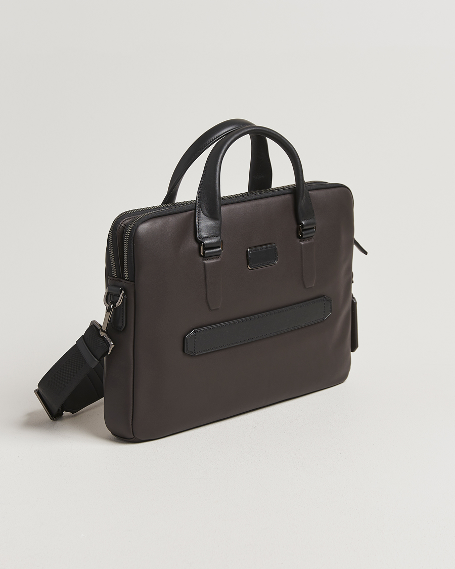 Herre | Vesker | TUMI | Harrison Sycamore Slim Brief Espresso Brown