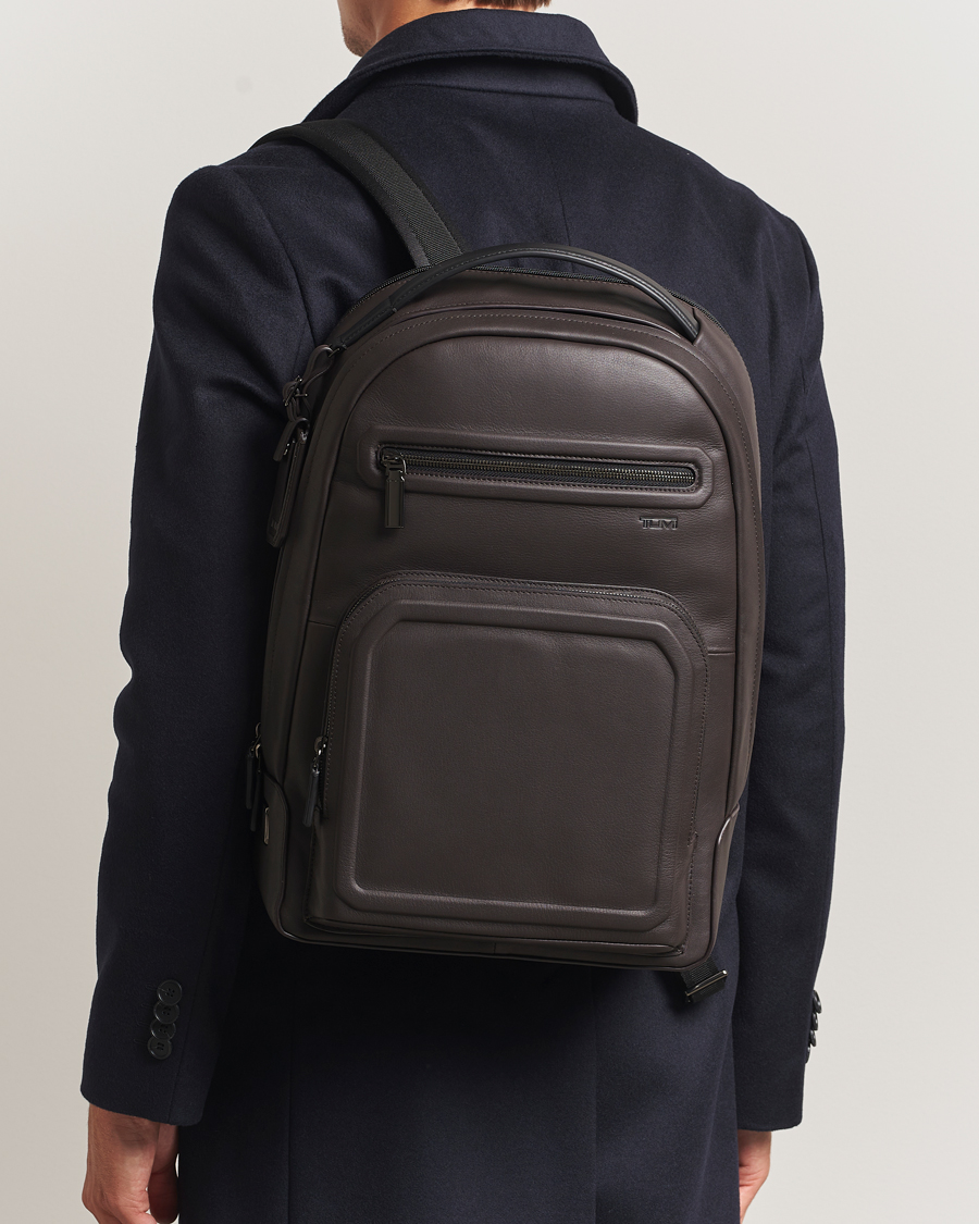 Herre | Vesker | TUMI | Harrison Warren Backpack Espresso Brown