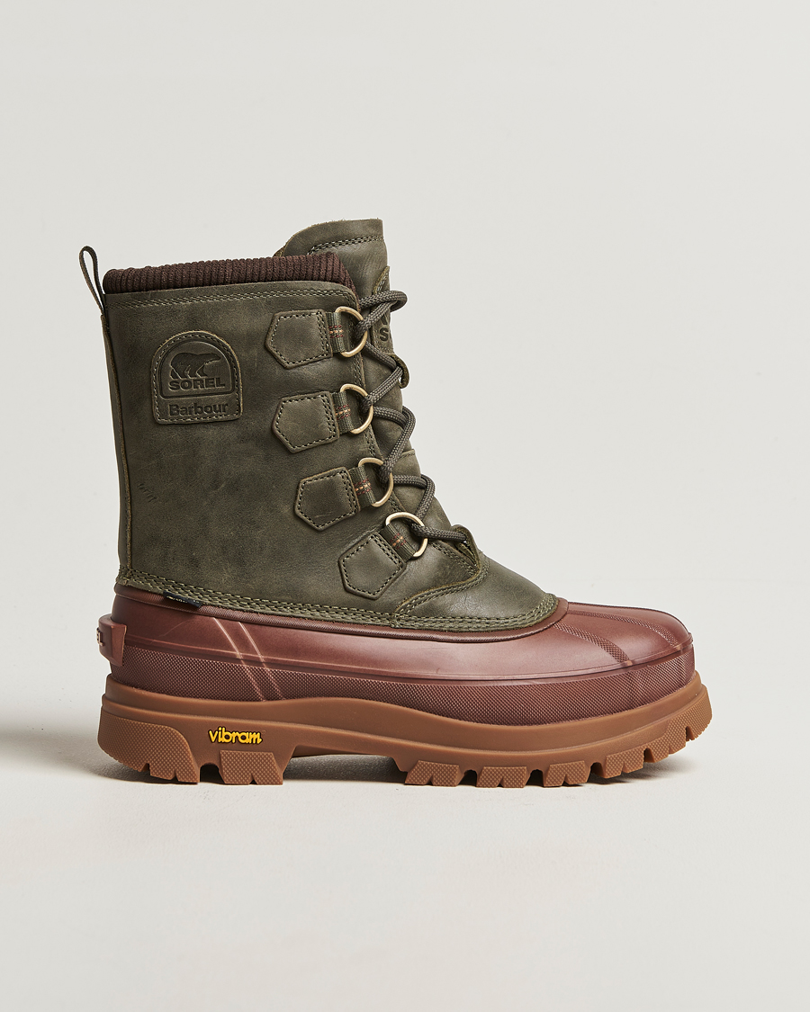 Herre | Støvler | Sorel | Barbour Caribou Horizon GTX Boot Olive