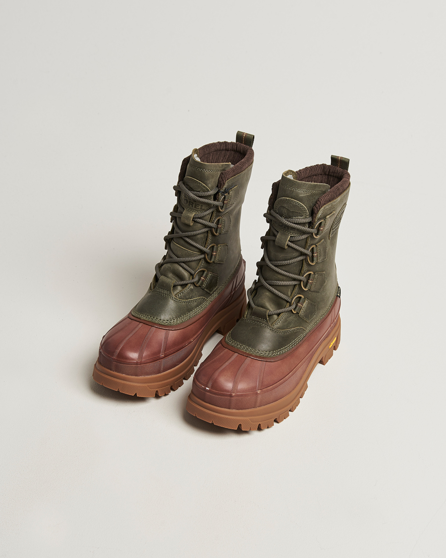 Herre | Støvler | Sorel | Barbour Caribou Horizon GTX Boot Olive