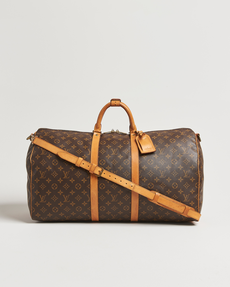 Herre | Pre-Owned & Vintage Bags | Louis Vuitton Pre-Owned | Keepall Bandoulière 55 Monogram