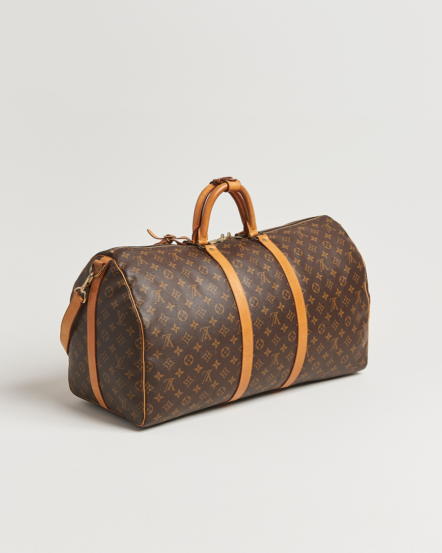 Herre | Pre-Owned & Vintage Bags | Louis Vuitton Pre-Owned | Keepall Bandoulière 55 Monogram