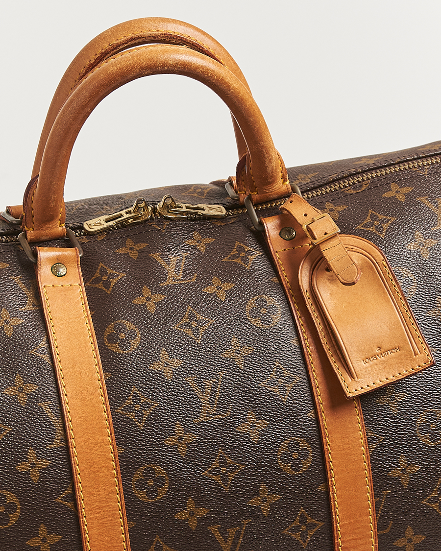 Herre | Pre-Owned & Vintage Bags | Louis Vuitton Pre-Owned | Keepall Bandoulière 55 Monogram