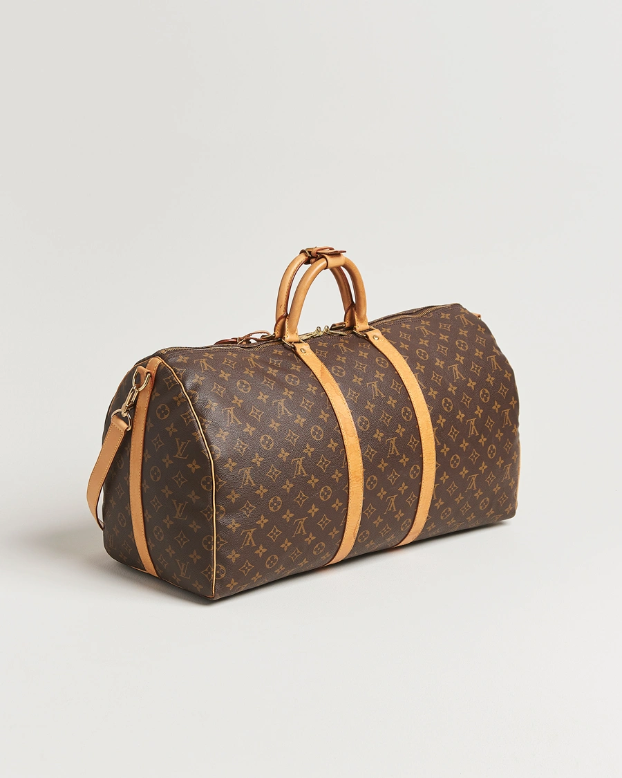 Herre | Pre-Owned & Vintage Bags | Louis Vuitton Pre-Owned | Keepall Bandoulière 55 Monogram