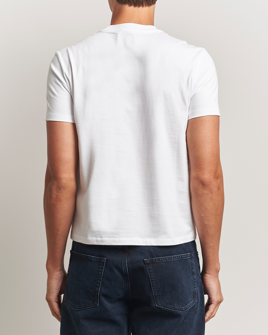 Herre | T-Shirts | AMI | Heart Logo T-Shirt White