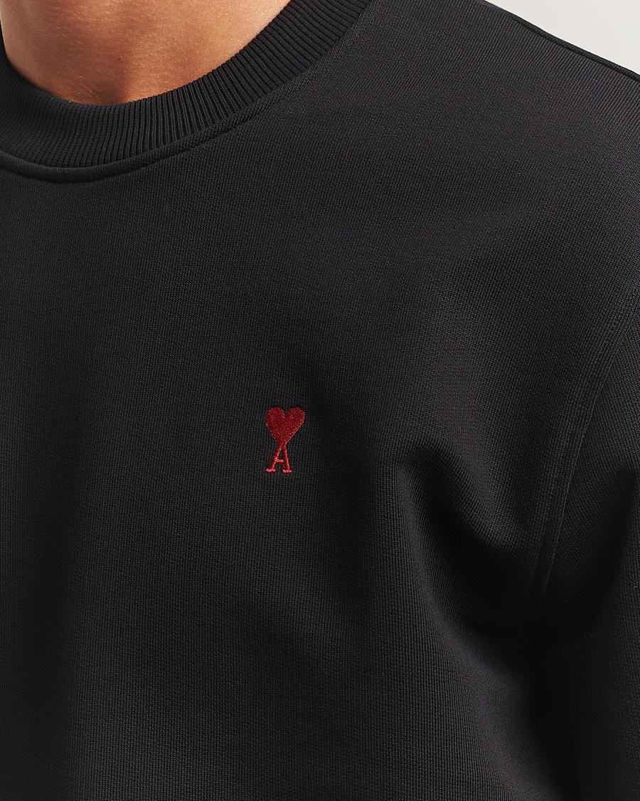 Herre | Gensere | AMI | Heart Logo Sweatshirt Black