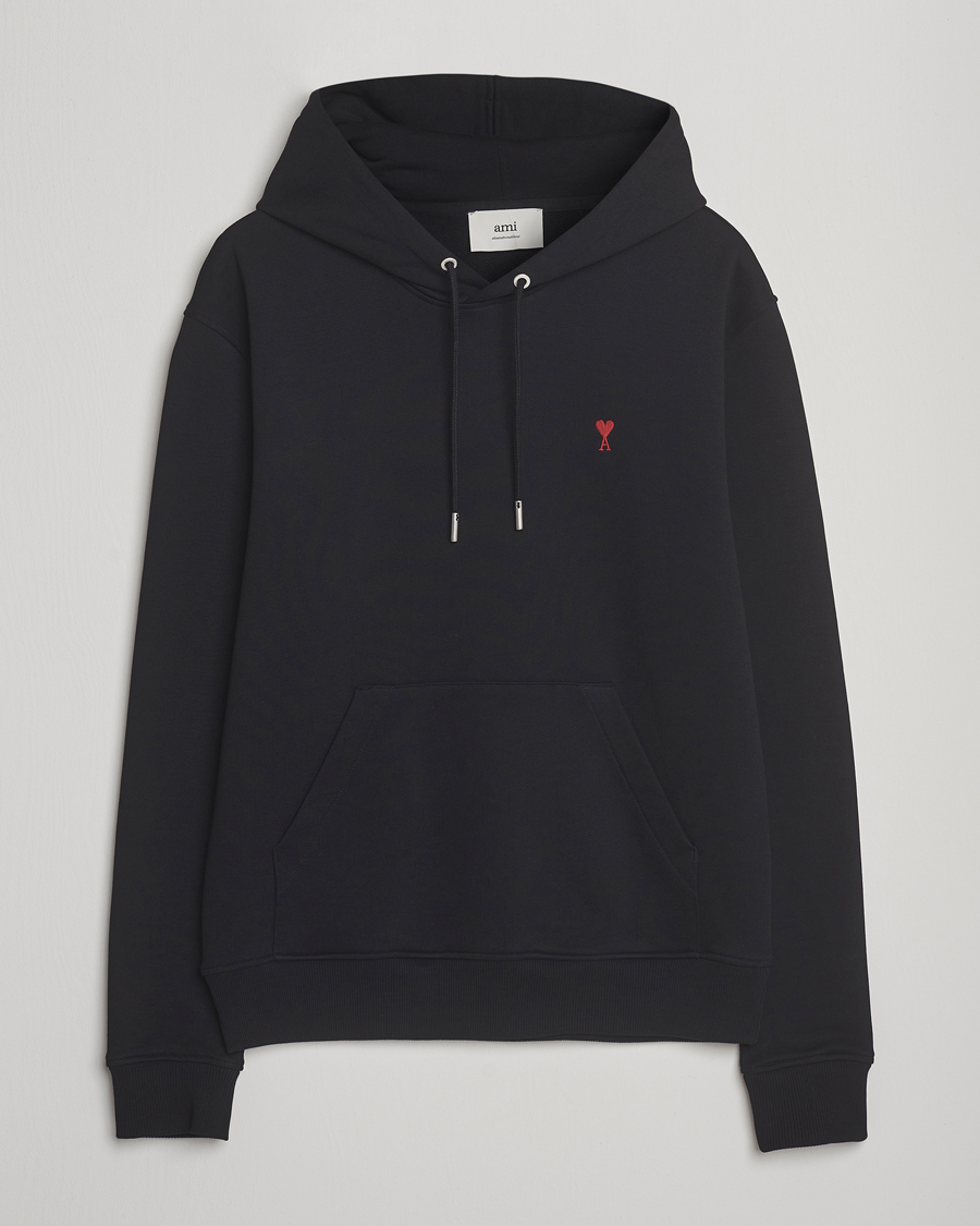 Herre | Gensere | AMI | Heart Logo Hoodie Black