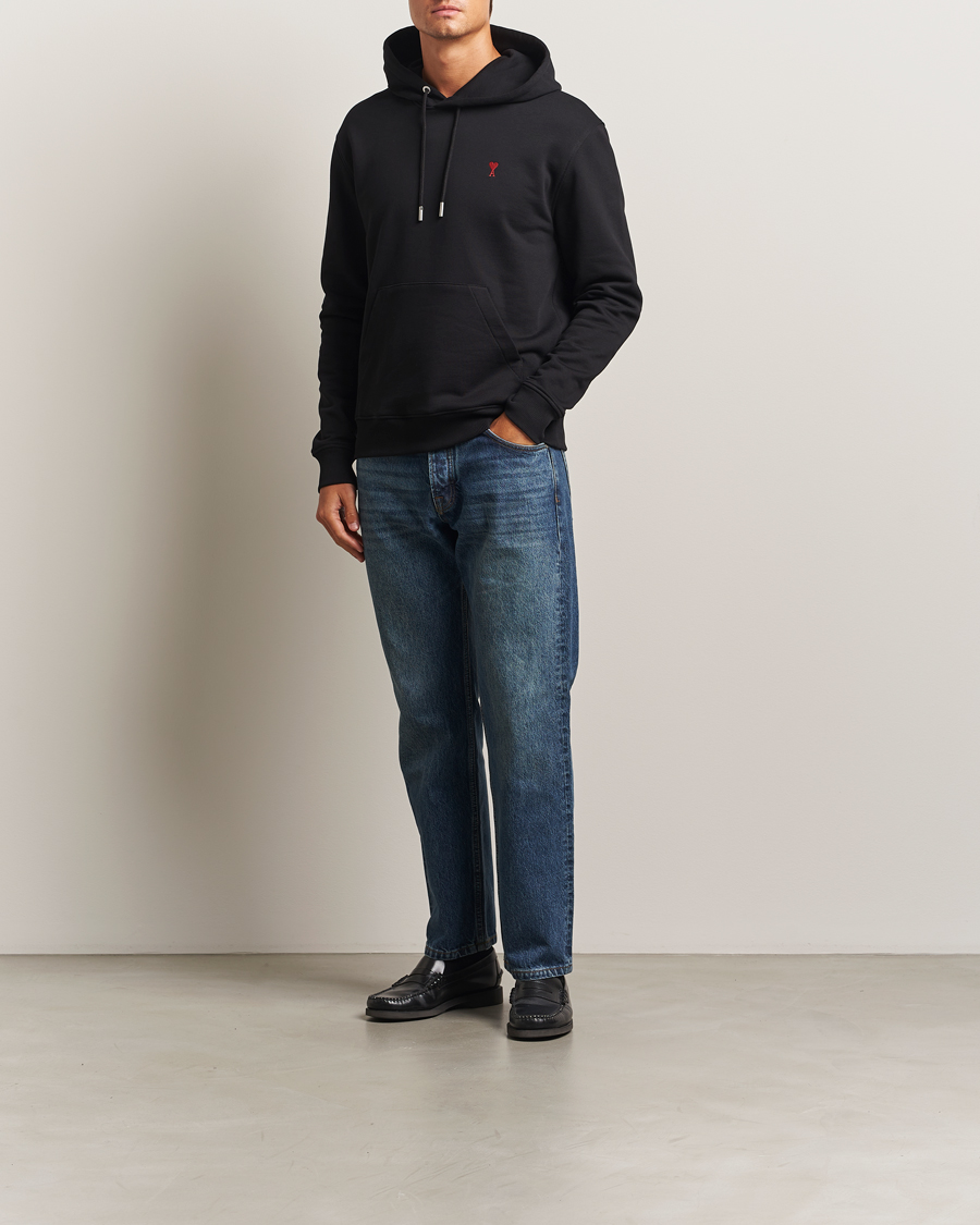 Herre | Gensere | AMI | Heart Logo Hoodie Black