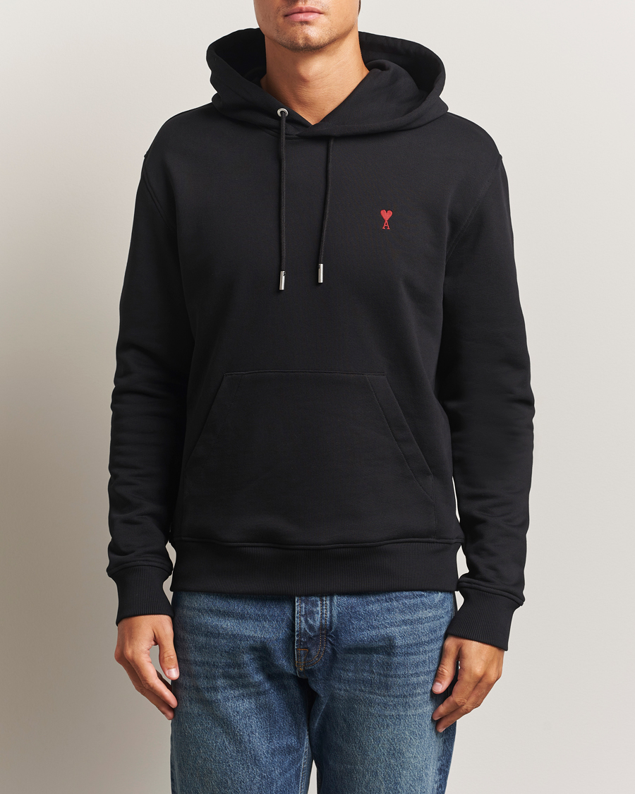 Herre | Gensere | AMI | Heart Logo Hoodie Black