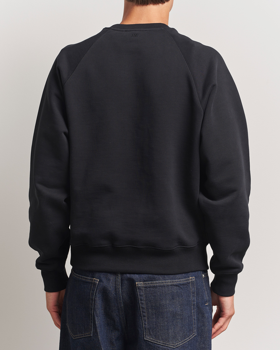 Herre | Gensere | AMI | Tonal Heart Logo Sweatshirt Black