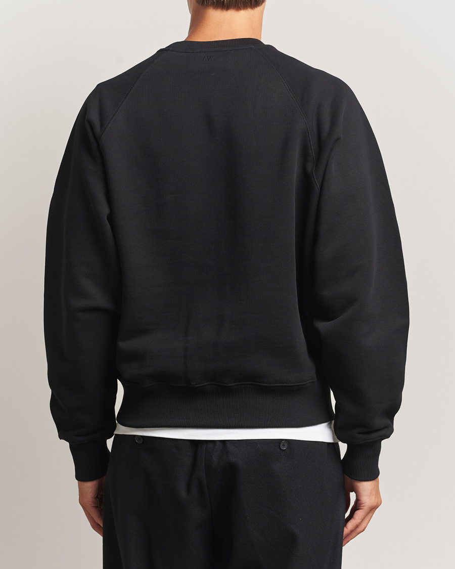 Herre | Gensere | AMI | Patch Heart Sweatshirt Black