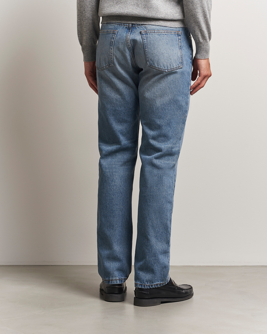 Herre | Bukser | AMI | Classic Fit Jeans Used Blue