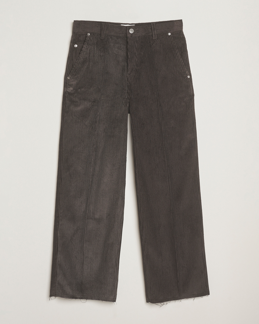 Herre | Bukser | AMI | Corduroy Trousers Anthracite