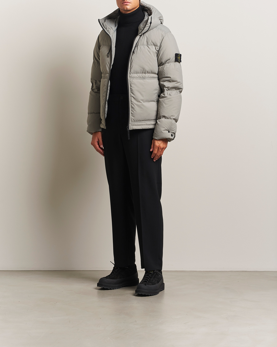 Herre | Jakker | Stone Island | Ripstop Cordura Padded Down Parka Cement