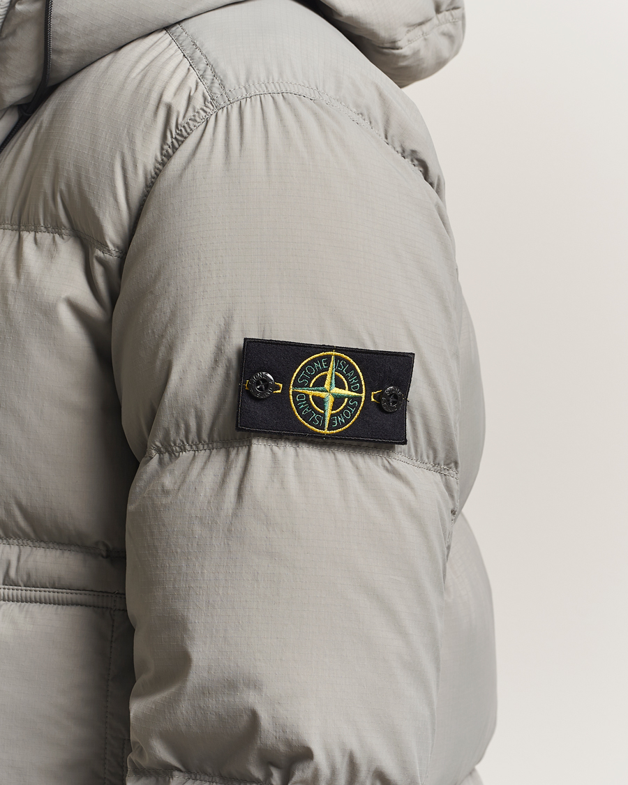 Herre | Jakker | Stone Island | Ripstop Cordura Padded Down Parka Cement