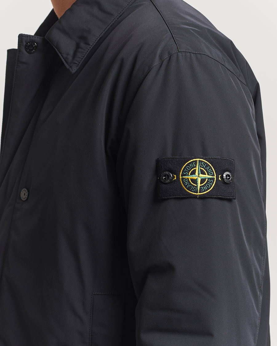 Herre | Jakker | Stone Island | Micro Twill Primaloft Padded Coat Black