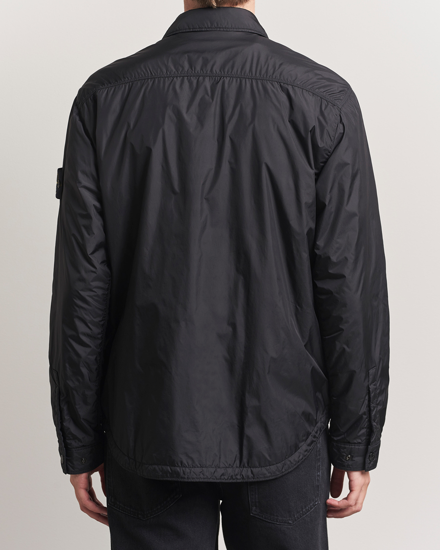 Herre | Jakker | Stone Island | Crinkle Reps Padded Shirt Jacket Black