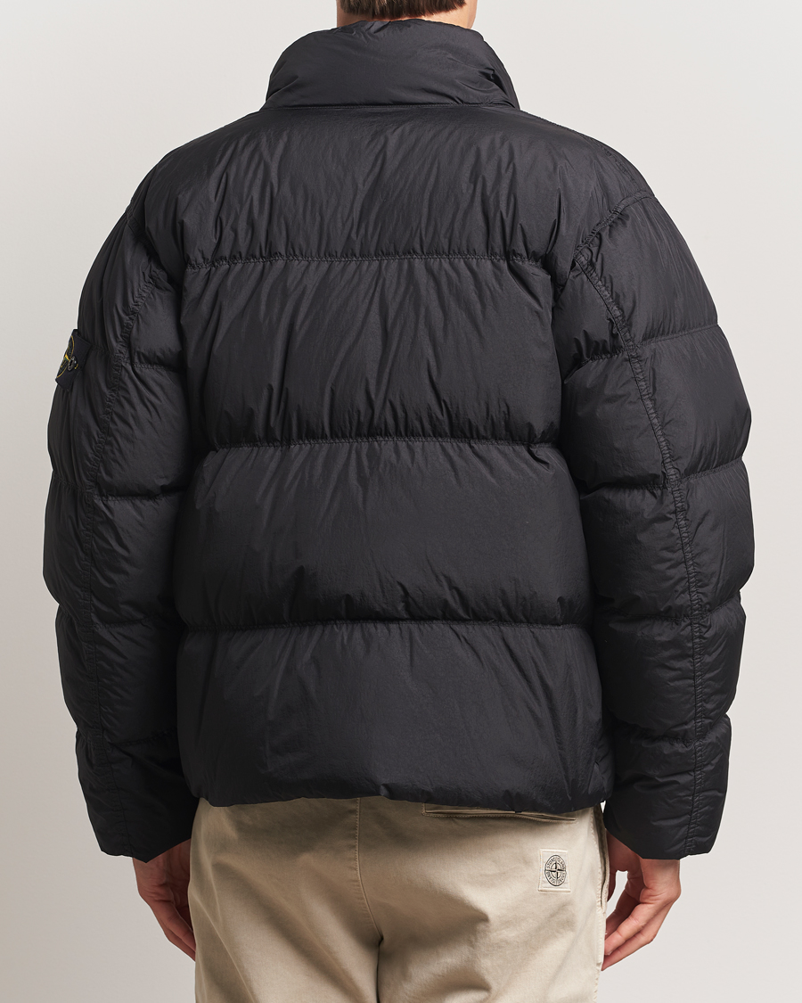 Herre | Jakker | Stone Island | Crinkle Reps Down Jacket Black