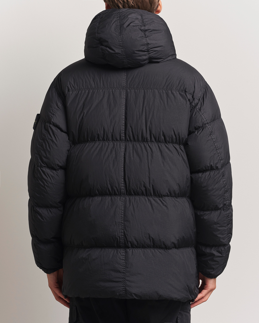 Herre | Jakker | Stone Island | Crinkle Reps Down Parka Black
