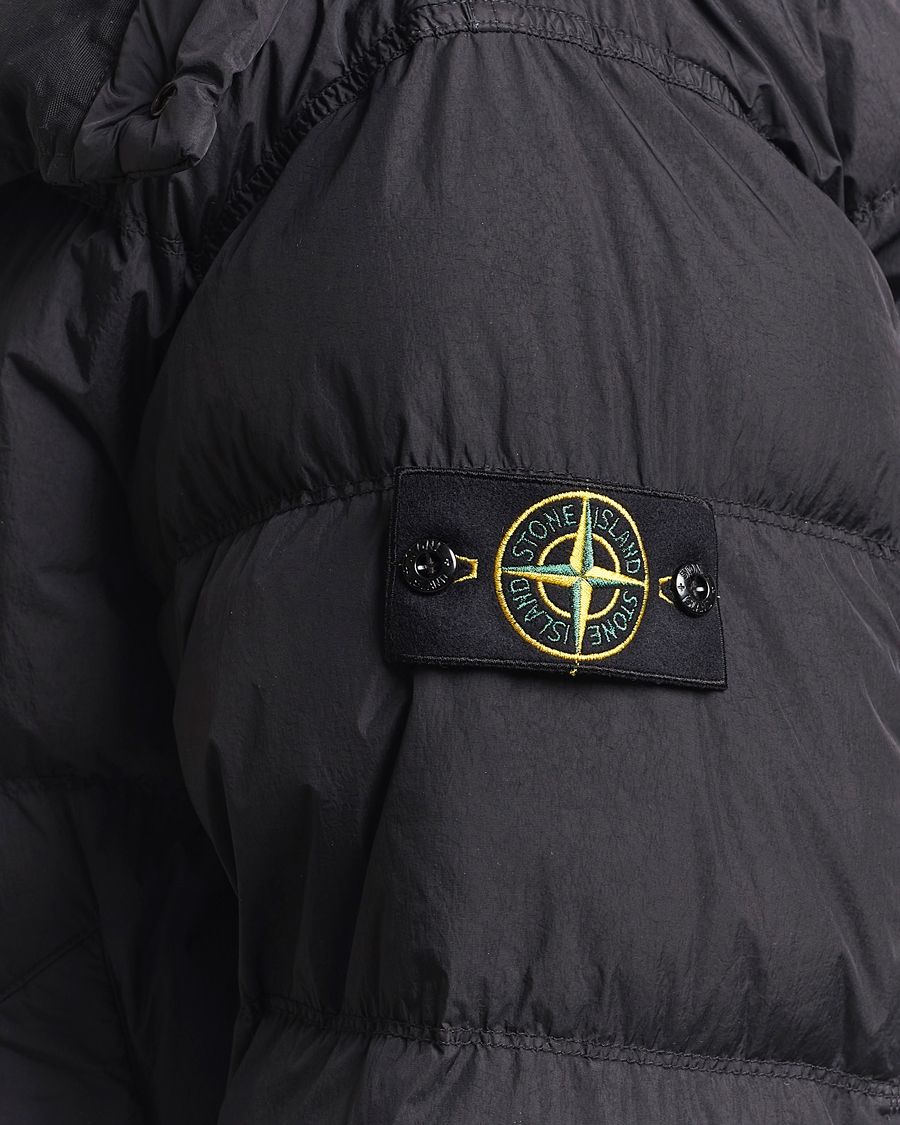 Herre | Jakker | Stone Island | Crinkle Reps Down Parka Black