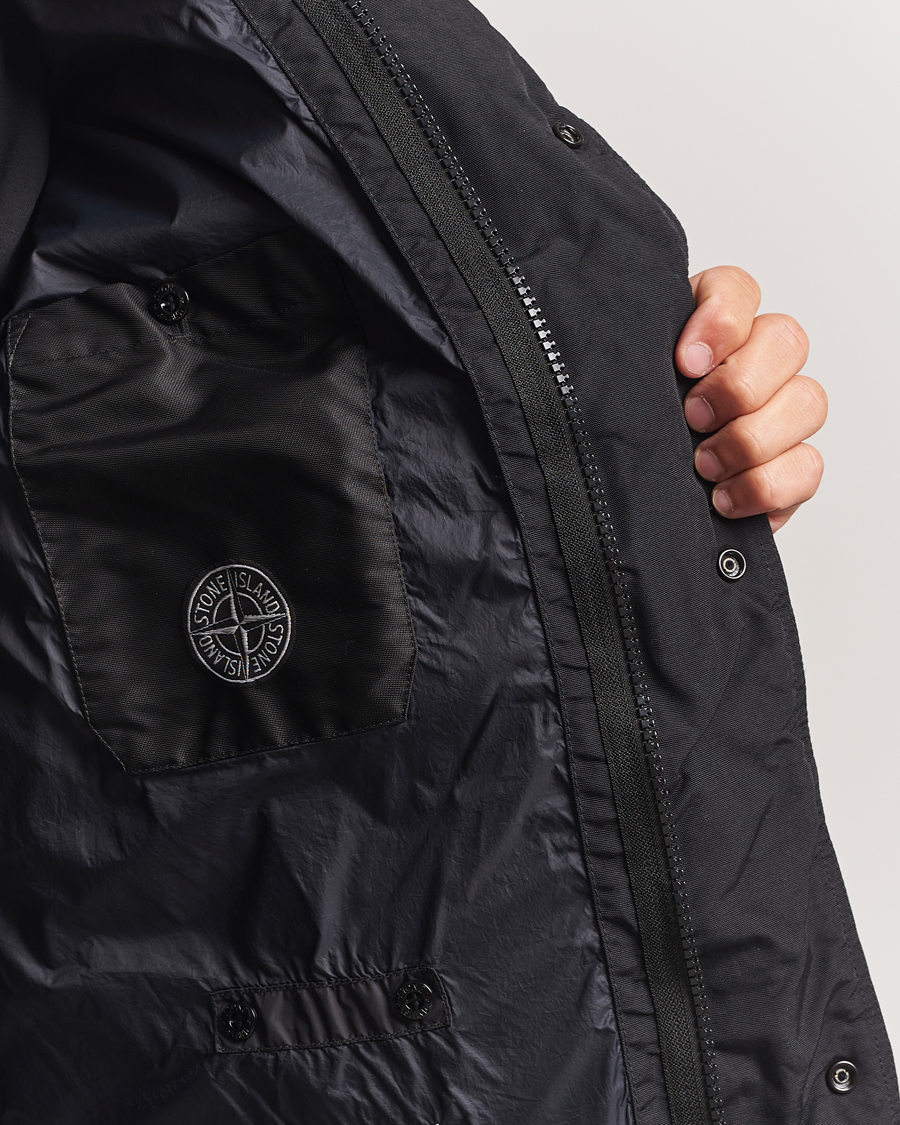 Herre | Jakker | Stone Island | Crinkle Reps Down Parka Black