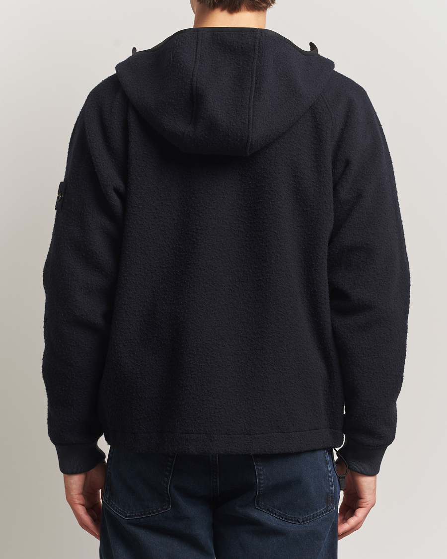 Herre | Jakker | Stone Island | Panno Ratinato Wool Jacket Navy