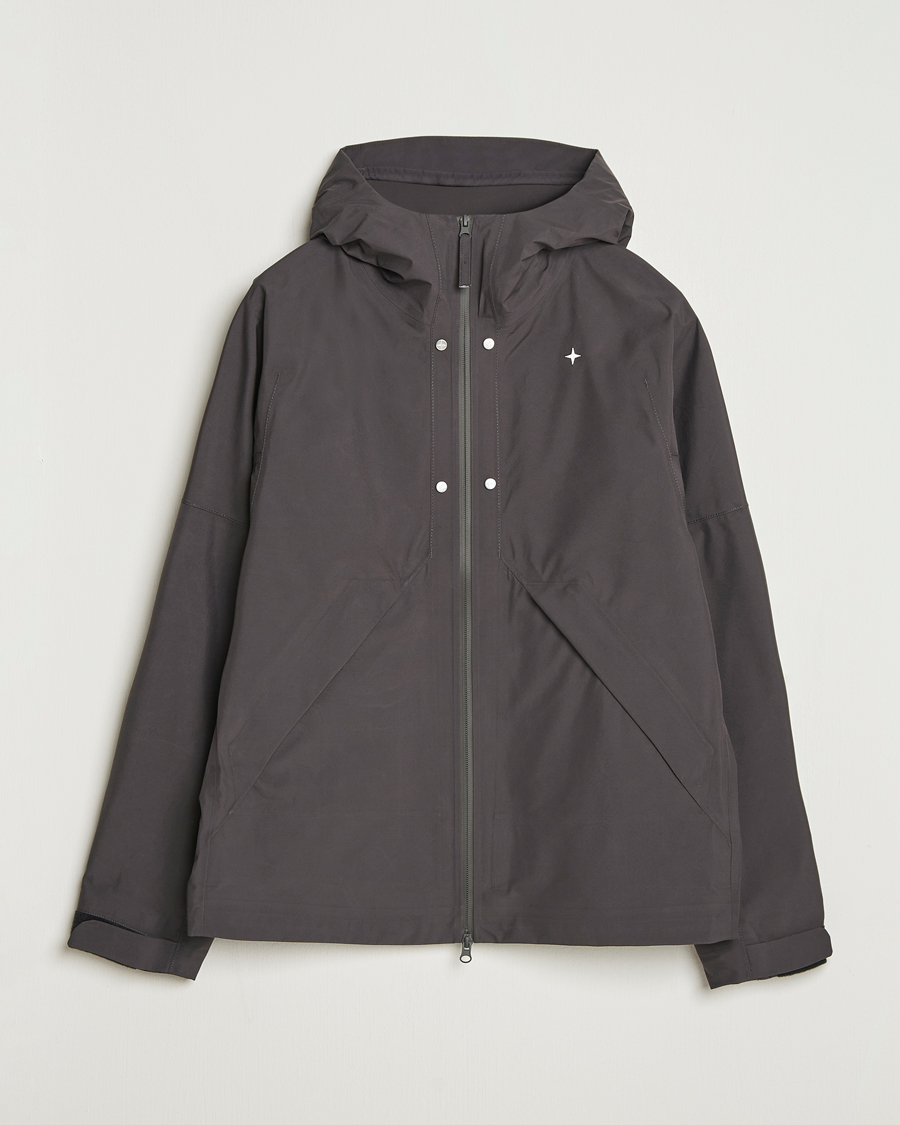 Herre | Jakker | Stone Island | Stellina 3L Gore-Tex Hooded Jacket Lead Grey