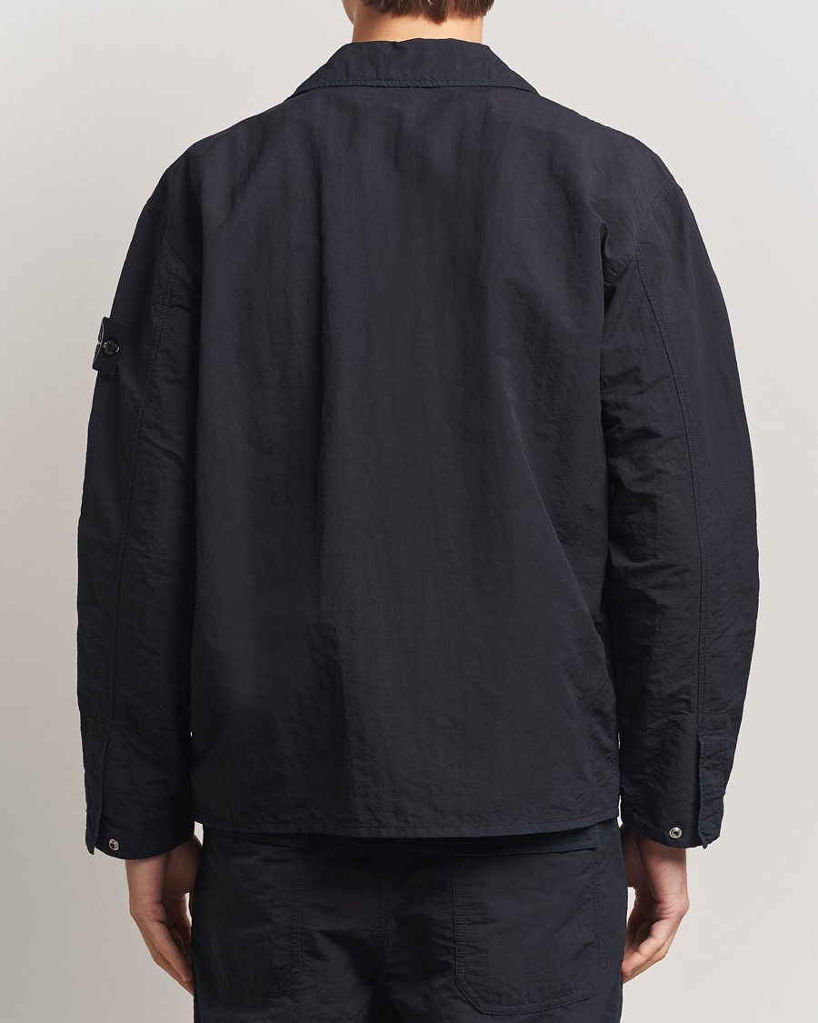 Herre | Skjorter | Stone Island | Naslan TC Corrosion Treatment Overshirt Black