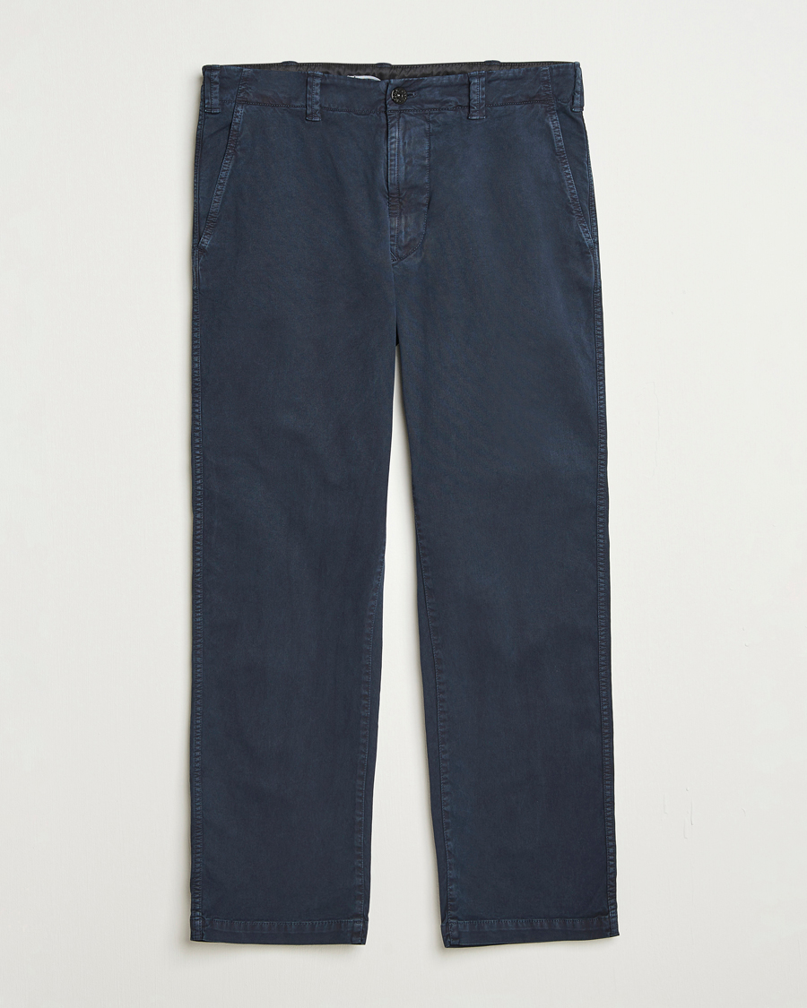 Herre | Bukser | Stone Island | Cotton Twill Stretch Chino Navy
