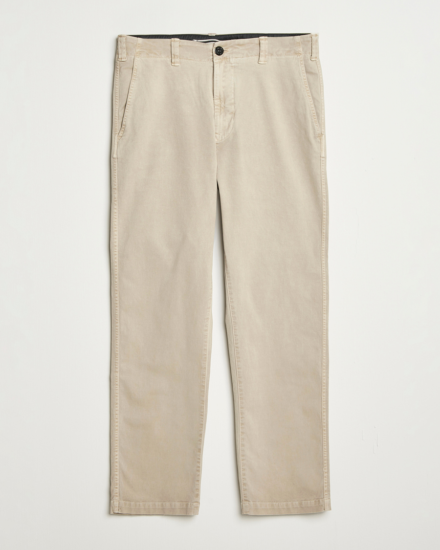 Herre | Bukser | Stone Island | Cotton Twill Stretch Chino Desert