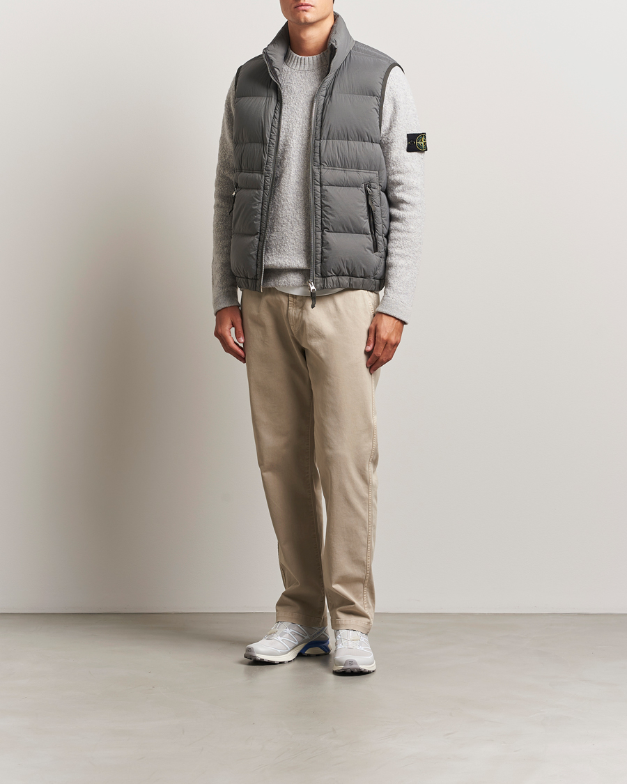 Herre | Bukser | Stone Island | Cotton Twill Stretch Chino Desert