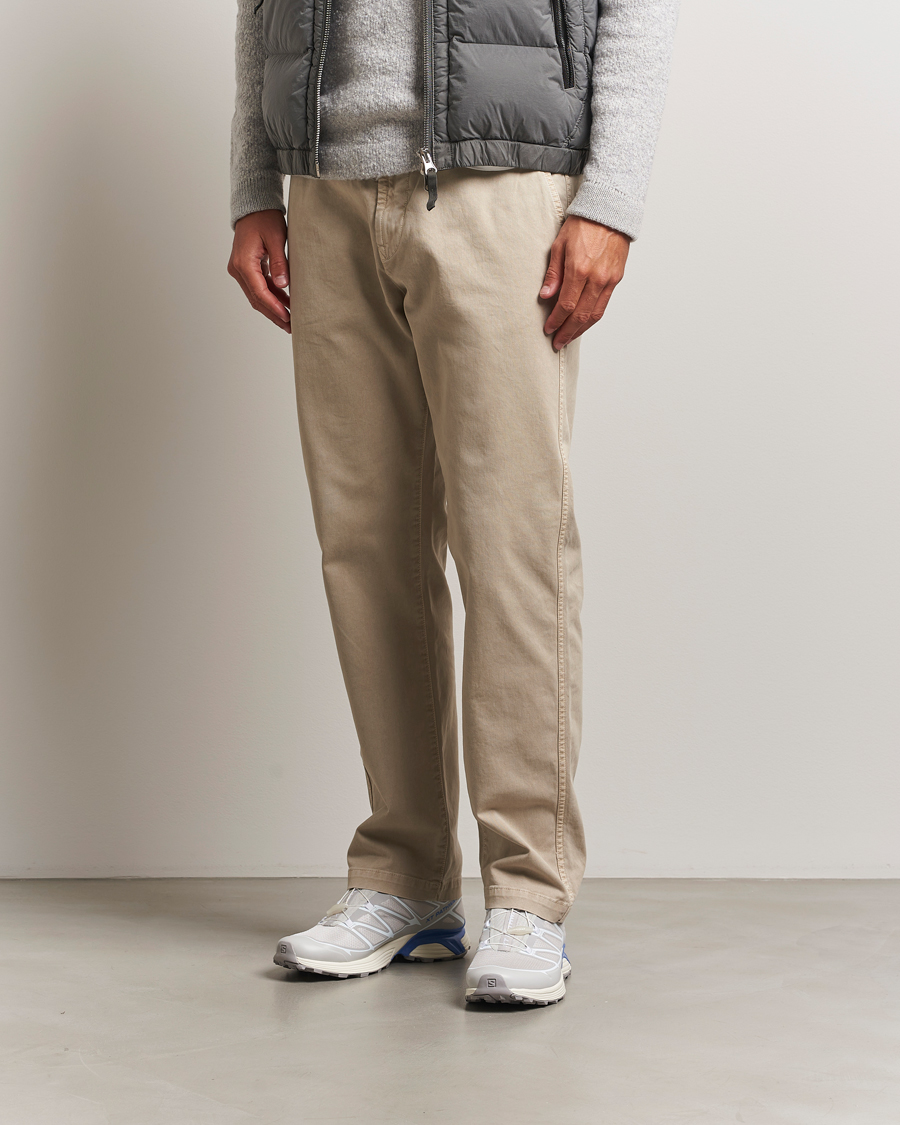 Herre | Bukser | Stone Island | Cotton Twill Stretch Chino Desert