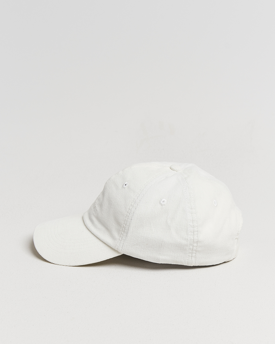 Herre | Hatter og capser | Stone Island | Micro Cord Cotton Cap Ivory