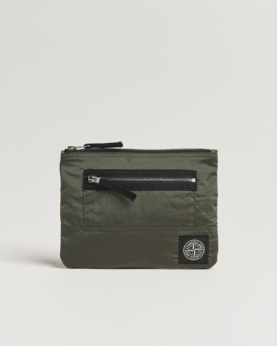 Herre | Lommebøker | Stone Island | Nylon Metal Zip Wallet Musk