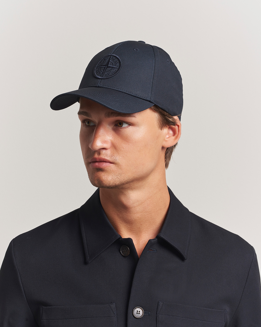 Herre | Hatter og capser | Stone Island | Classic Cotton Cap Navy