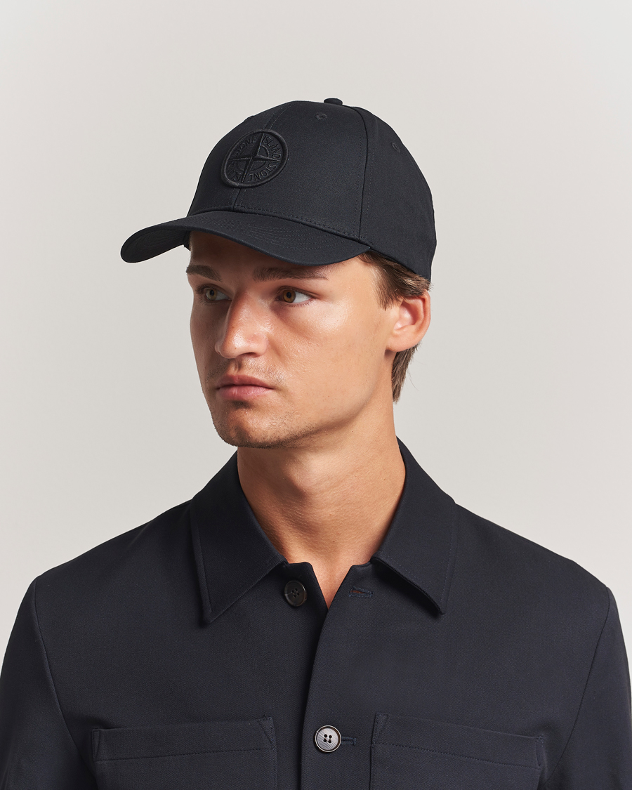 Herre | Hatter og capser | Stone Island | Classic Cotton Cap Black