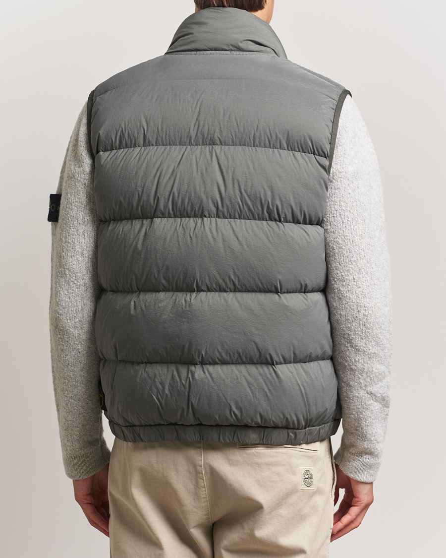 Herre | Jakker | Stone Island | Seamless Tunnel Nylon Down Vest Cement