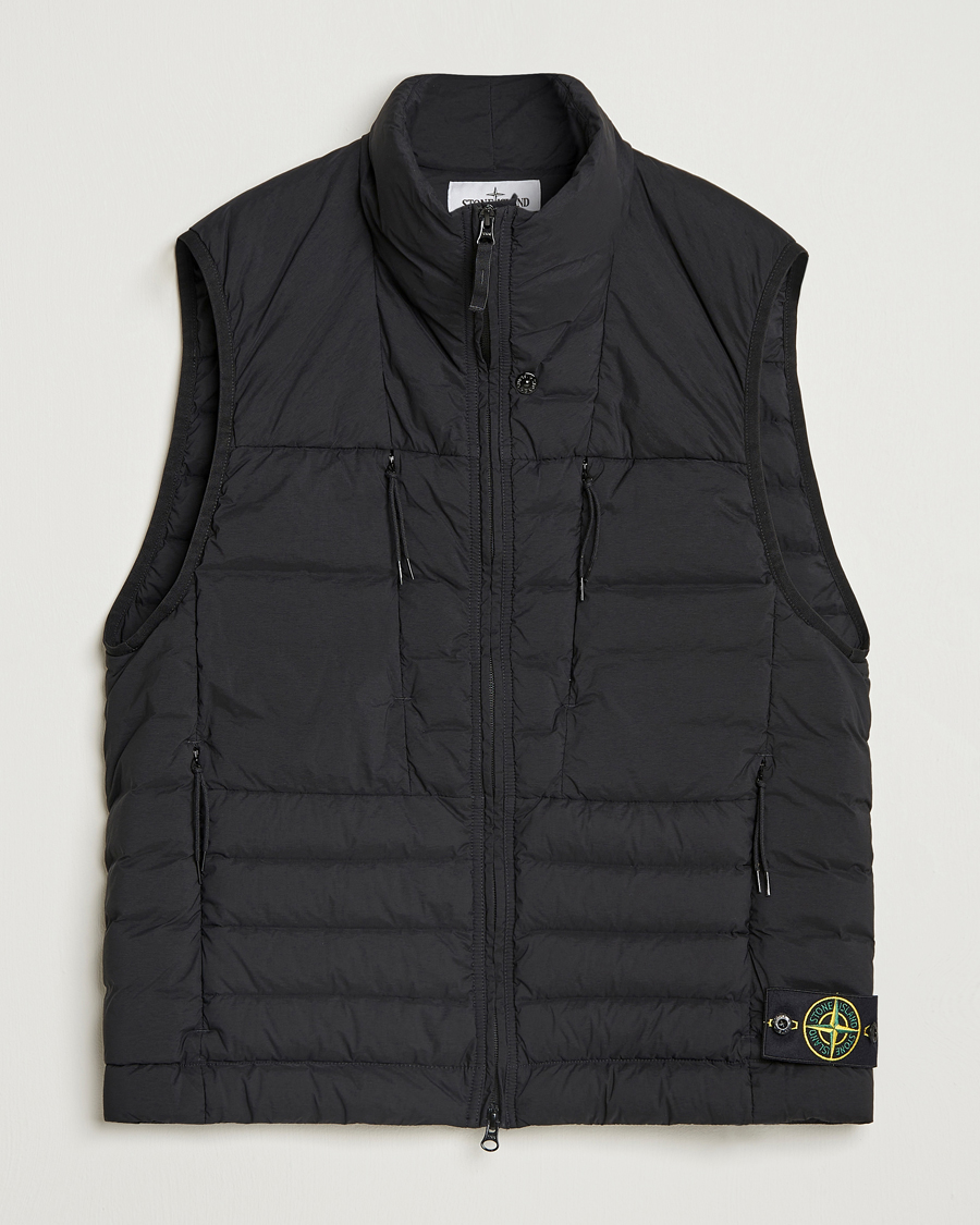 Herre | Jakker | Stone Island | Nylon Down Vest Black
