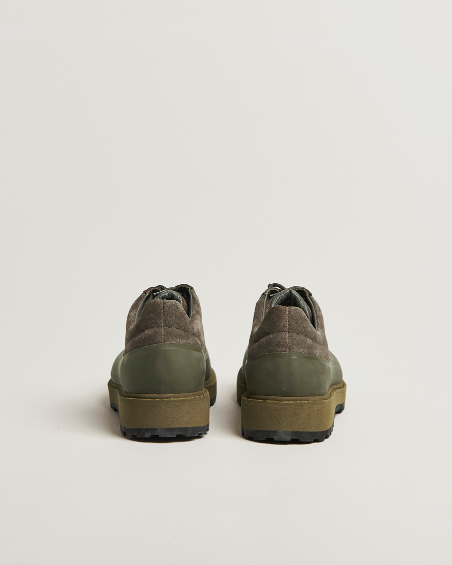 Herre | Sneakers | Stone Island | Low Top Suede Sneakers Military Green