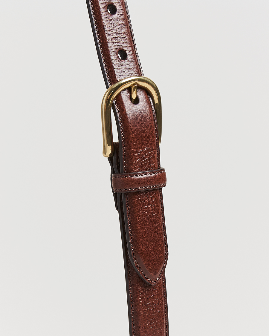 Herre | Belter | Kamakura Shirts | Vintage Ivy Horseshoe Buckle Belt Brown