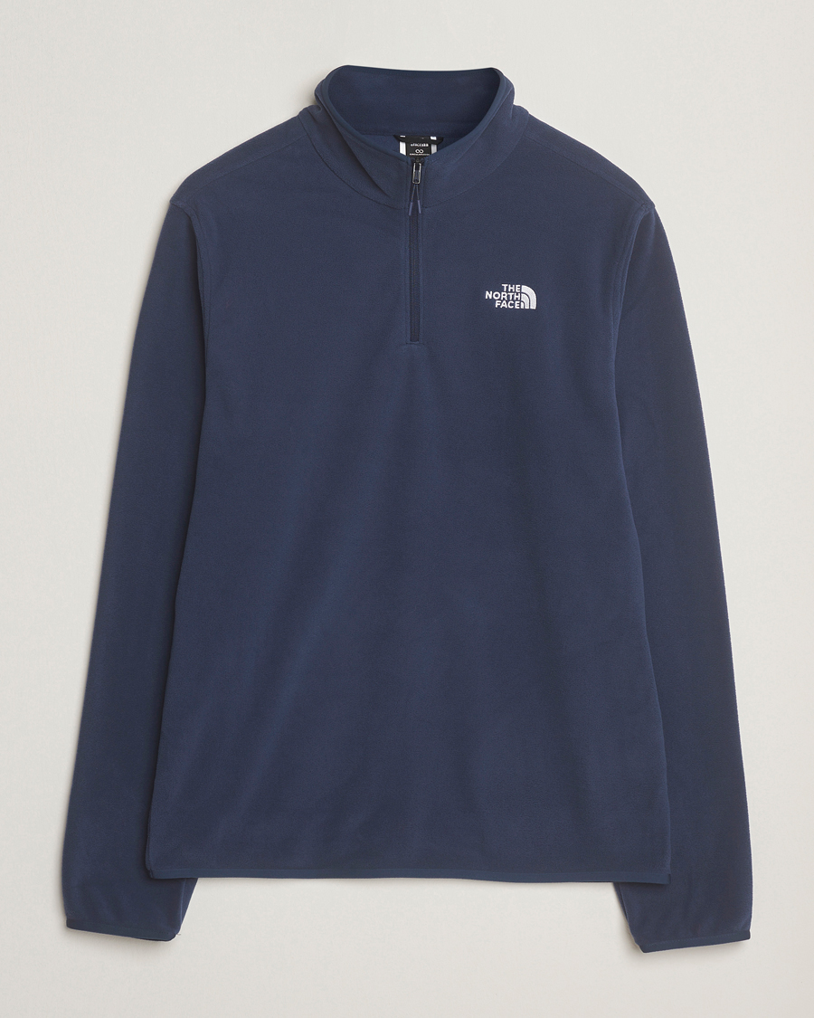 Herre | Gensere | The North Face | Glacier Fleece 1/4 Zip Navy