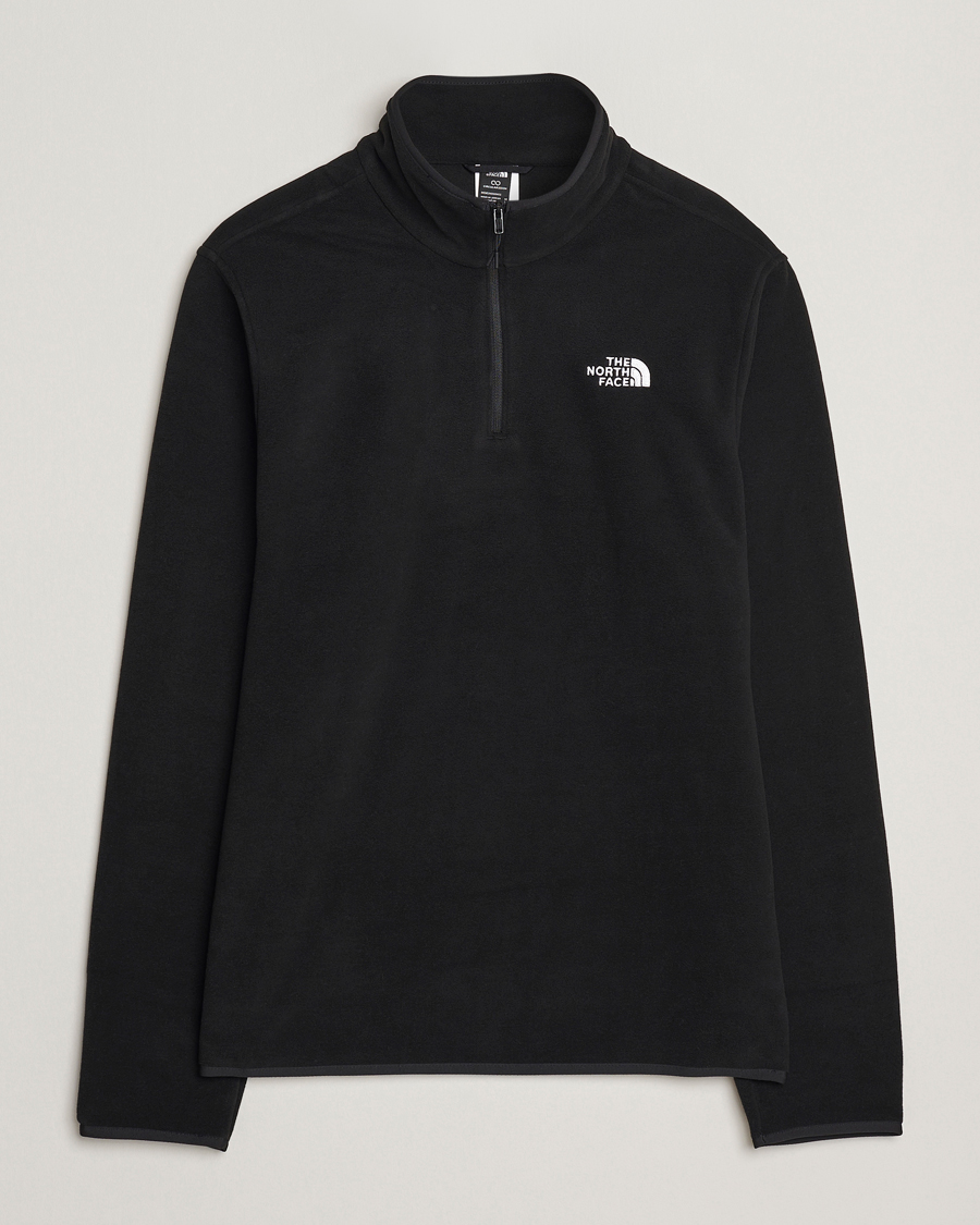 Herre | Gensere | The North Face | Glacier Fleece 1/4 Zip Black