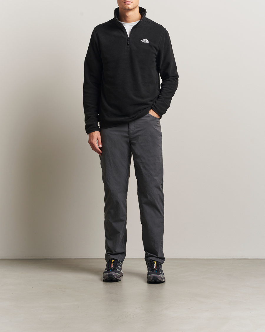 Herre | Gensere | The North Face | Glacier Fleece 1/4 Zip Black