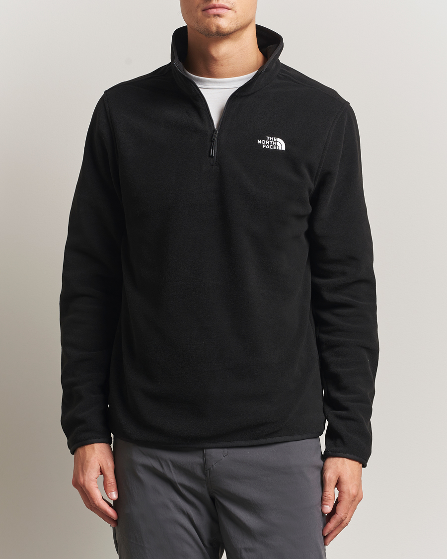 Herre | Gensere | The North Face | Glacier Fleece 1/4 Zip Black